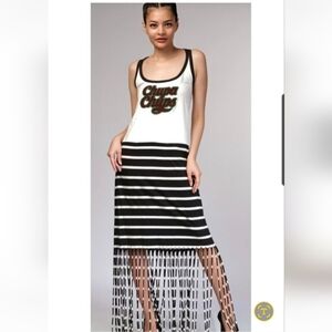 Zara Chupa Chups Fringe Maxi- Small